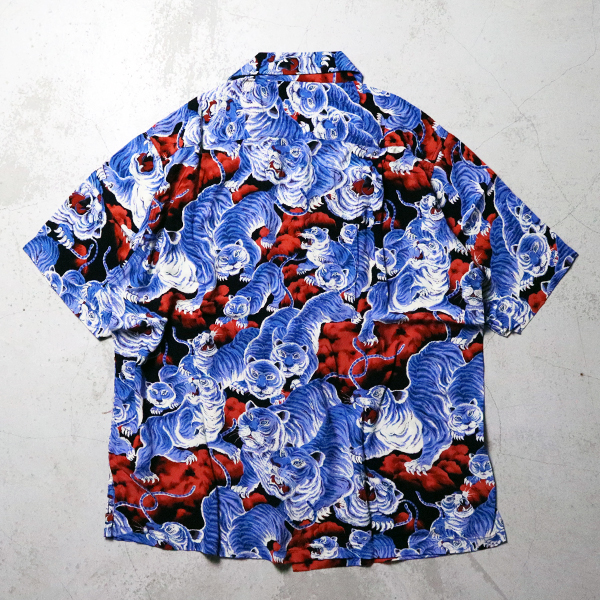 20%OFF / HOUSTON ヒューストン / ALOHA SHIRT (百虎) アロハ