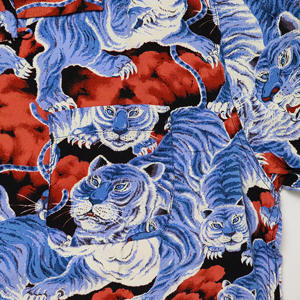 20%OFF / HOUSTON ヒューストン / ALOHA SHIRT (百虎) アロハシャツ