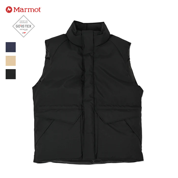 マーモット Marmot / Mammoth Down Vest マンモスダウンベスト / TSAUD020 / GORE-TEX WINDSTOPPER / 透湿 耐水 防風 / ダウンベスト / 2024秋冬の通販は 27,720円