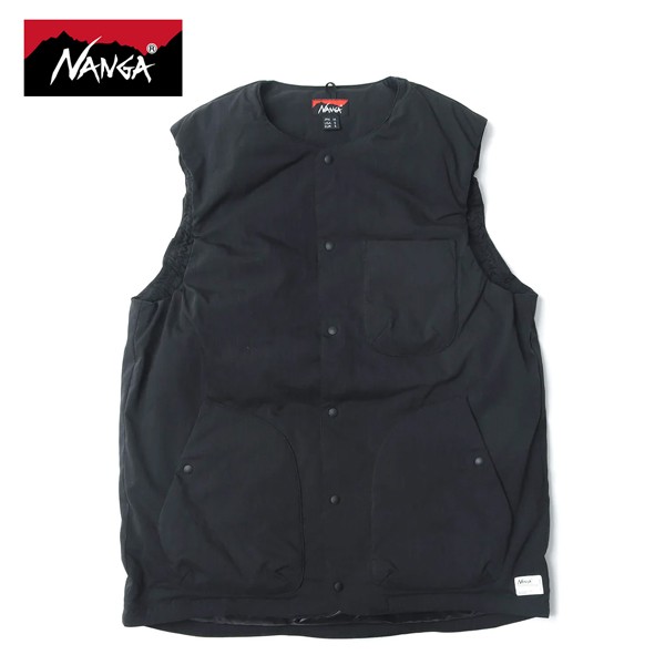 NANGA ナンガ / TAKIBI RIPSTOP INNER DOWN VEST (MEN) タキビリップストップインナーダウンベスト (メンズ) (ND2241-1B301) (2023秋冬)