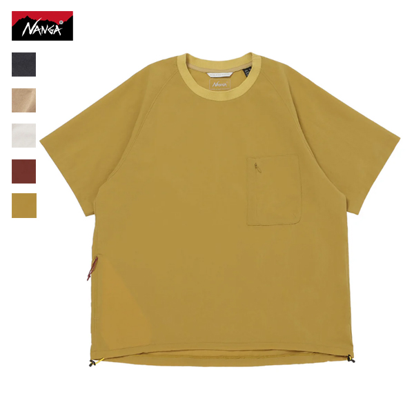 NANGA ナンガ / DOT AIR? COMFY TEE / ドットエア コンフィー ティー (NW2411-1I904) (ユニセックス) (2024春夏)