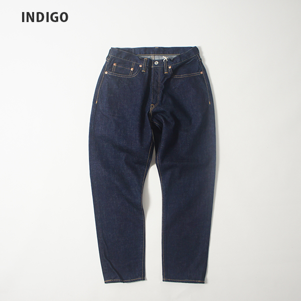 サンカ Sanca / 15.5OZ DENIM 5P TAPERED FIT / PT01 / INDIGO / テパードデニムパンツ / メンズ / 日本製 デニム