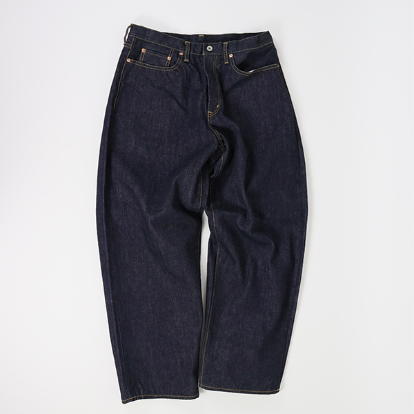 サンカ Sanca / 15.5OZ DENIM 5P WIDE FIT / PT06 / INDIGO / ワイドデニム パンツ / メンズ / 日本製 デニム