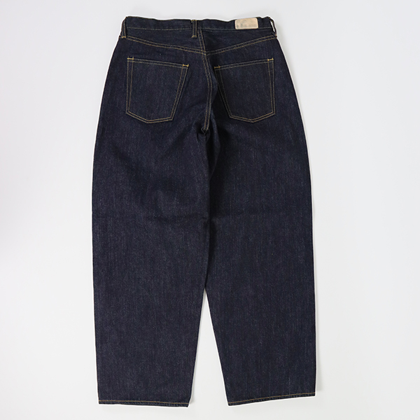 サンカ Sanca / 15.5OZ DENIM 5P WIDE FIT / PT06 / INDIGO / ワイドデニム パンツ / メンズ / 日本製 デニム