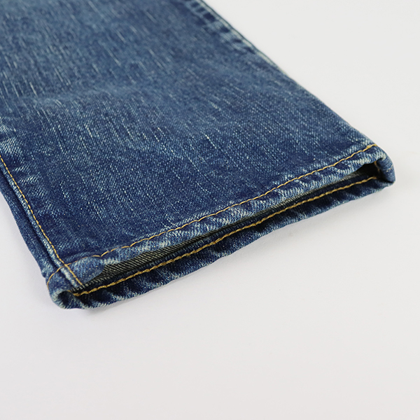 サンカ Sanca / 15.5OZ DENIM 5P TAPERED FIT USED INDIGO / S25FPT02 / テパードデニムパンツ / ユーズド加工 / メンズ / 日本製 デニム
