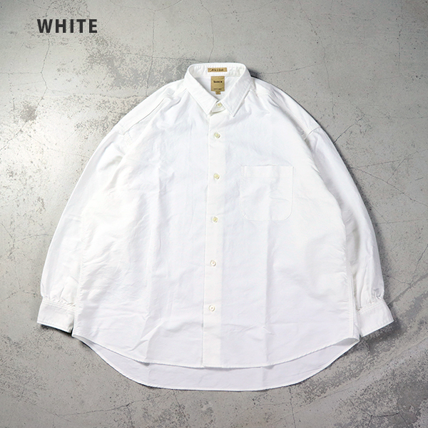 サンカ Sanca / US OX MINI REGULAR OVER FIT / S25FSH03 / オーバーフィット / レギュラーカラーシャツ / メンズ / US OXFORD素材 / 日本製 / 2025秋冬_2