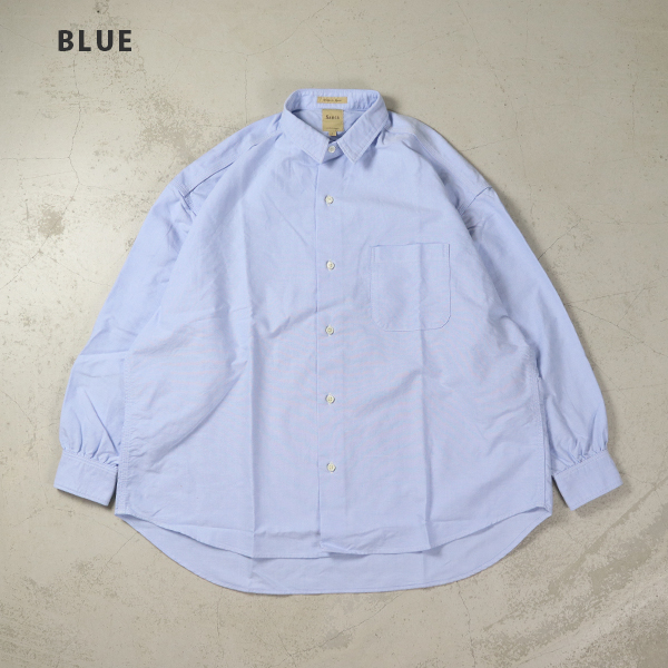 サンカ Sanca / US OX MINI REGULAR OVER FIT / S25FSH03 / オーバーフィット / レギュラーカラーシャツ / メンズ / US OXFORD素材 / 日本製 / 2025秋冬_4