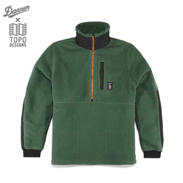 20%OFF / TOPO DESIGN トポデザイン / TOPO DESIGNS X DANNER MOUNTAIN FLEECE PULLOVER (31230431) (ダナーコラボレーション) (2023秋冬