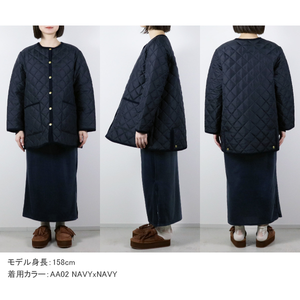 20%OFF / トラディショナルウェザーウェアー Traditional Weatherwear / ARKLEY A-LINE MIDDLE アークリー Aライン ミドル キルティングジャケット / L252APQCO0386AA / シンプル / レディース / 2024秋冬_12