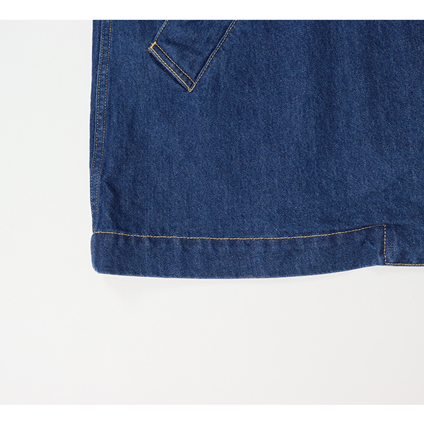 Traditional Weatherwear トラディショナルウェザーウェアー / MALTON DENIM マールトン デニム / L261CIFCO0421EJ / ワンウォッシュ / ステンカラー / ドロップショルダー / シンプル / レディース / 2026春夏_6