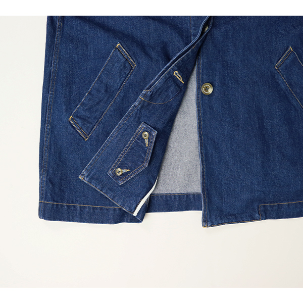 Traditional Weatherwear トラディショナルウェザーウェアー / MALTON DENIM マールトン デニム / L261CIFCO0421EJ / ワンウォッシュ / ステンカラー / ドロップショルダー / シンプル / レディース / 2026春夏_8