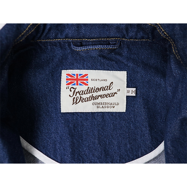 Traditional Weatherwear トラディショナルウェザーウェアー / MALTON DENIM マールトン デニム / L261CIFCO0421EJ / ワンウォッシュ / ステンカラー / ドロップショルダー / シンプル / レディース / 2026春夏_9