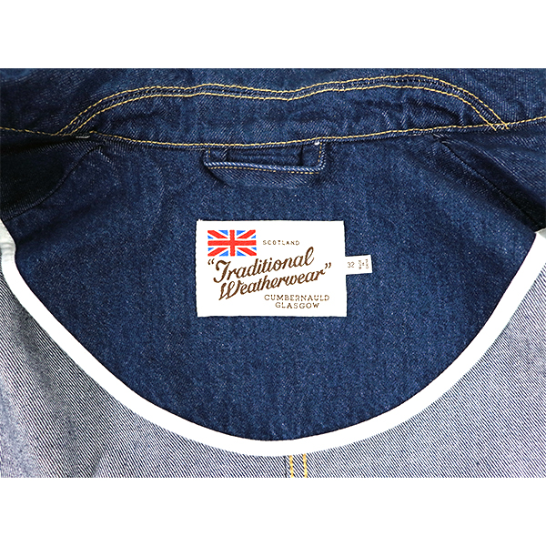 Traditional Weatherwear トラディショナルウェザーウェアー / MALTON BUTTON THROUGH SHORT DENIM マールトン ボタンスルー ショート デニム / L261CIFCO0540EJ / ワンウォッシュ / ステンカラー / ドロップショルダー / シンプル / レディース / 2026春夏_4