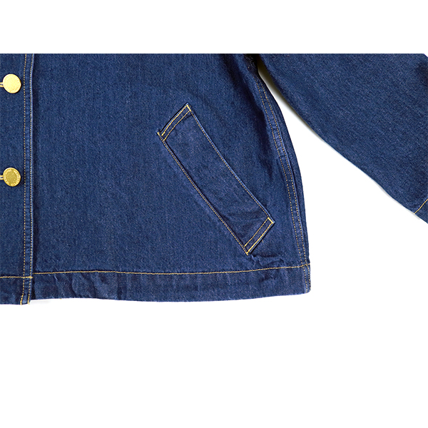 Traditional Weatherwear トラディショナルウェザーウェアー / MALTON BUTTON THROUGH SHORT DENIM マールトン ボタンスルー ショート デニム / L261CIFCO0540EJ / ワンウォッシュ / ステンカラー / ドロップショルダー / シンプル / レディース / 2026春夏_7