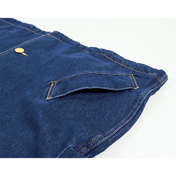 Traditional Weatherwear トラディショナルウェザーウェアー / MALTON BUTTON THROUGH SHORT DENIM マールトン ボタンスルー ショート デニム / L261CIFCO0540EJ / ワンウォッシュ / ステンカラー / ドロップショルダー / シンプル / レディース / 2026春夏_8