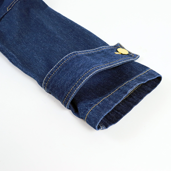 Traditional Weatherwear トラディショナルウェザーウェアー / MALTON BUTTON THROUGH SHORT DENIM マールトン ボタンスルー ショート デニム / L261CIFCO0540EJ / ワンウォッシュ / ステンカラー / ドロップショルダー / シンプル / レディース / 2026春夏_9