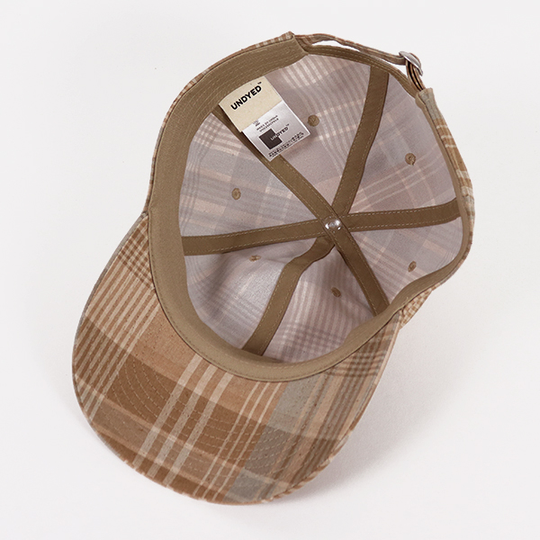 UNDYED STANDARD アンダイドスタンダード / MADRAS CHECK CAP