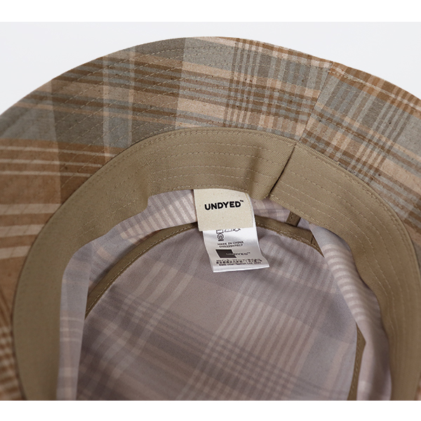 UNDYED STANDARD アンダイドスタンダード / MADRAS CHECK HAT