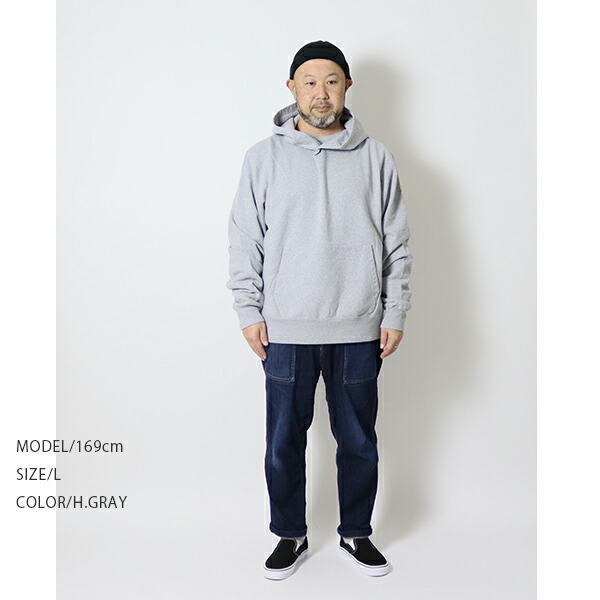 20%OFF / ワラワラスポーツ WALLA WALLA SPORT / 別注 13oz R/W HOODIE / 13オンス R/W フーディー / WALLA001 / スウェット プルオーバー パーカー / ユニセックス / 日本製 / 2024秋冬_15