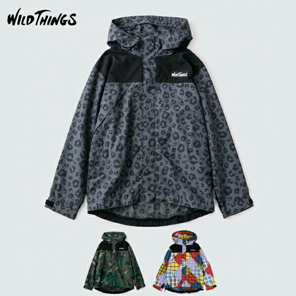 30%OFF / WILDTHINGS ワイルドシングス / CHAMONIX PRINT JACKET シャモニー プリント ジャケット (SUPPLEX) (WT23028AD) (2023春夏)