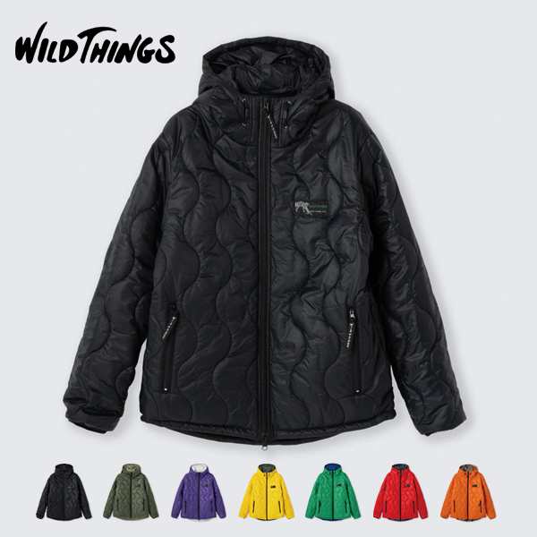 ワイルドシングス　WILDTHINGS / リバーシブルビレイジャケット REVERSIBLE BELAY JACKET / WT24120SK / ナイロンジャケット 撥水 / 2024