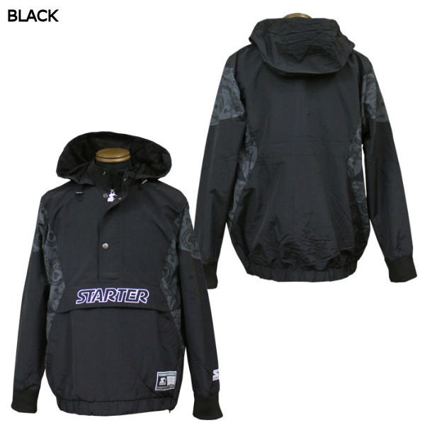 【THRASHER】スラッシャー 2018秋 FALL フォール STARTER BLACK ANORAK NYLON PARKA メンズ  ナイロンパーカー アウター M・L・XL BLACK｜au PAY マーケット