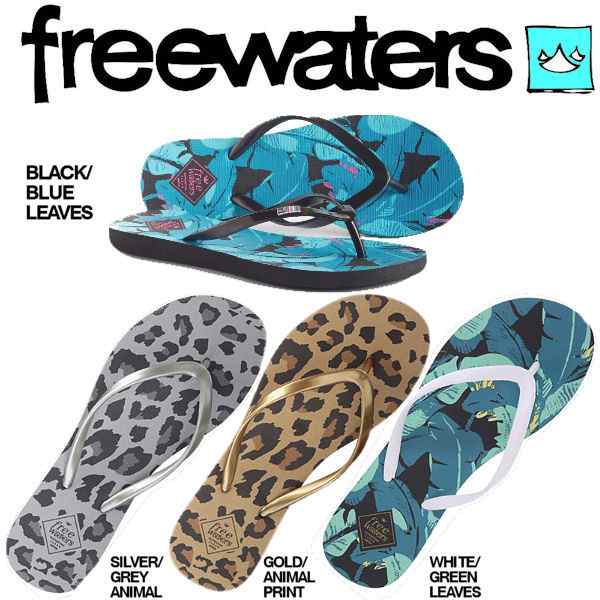 Freewaters フリーウォータース 16春夏 Jess Print レディースビーチサンダル ビーサン 3カラー 23 25cmの通販はau Pay マーケット Surf Snow 54tide