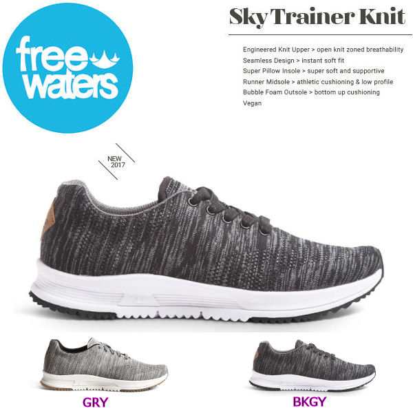 Freewaters フリーウォータース 17春夏 Skytrainerknit レディース シューズ スニーカー ビーチ 靴 23 24cm 2カラーの通販はau Pay マーケット Surf Snow 54tide