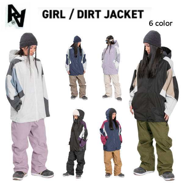 【AA HARD WEAR】2022/2023 ダブルエーハードウェア DIRT JACKET レディース スノージャケット アウター