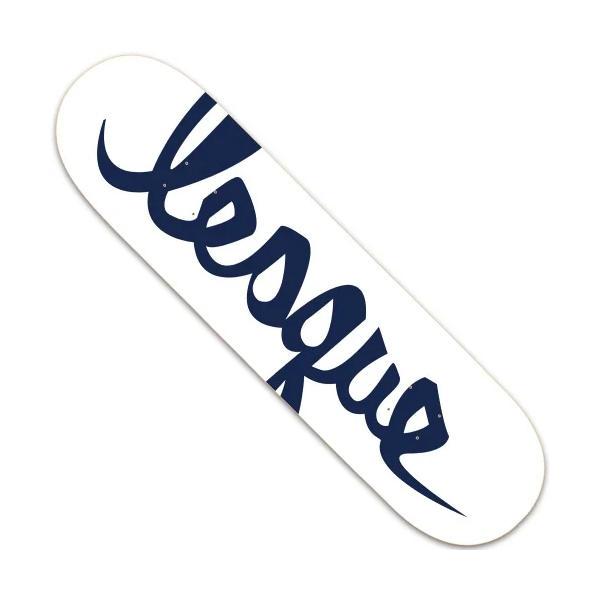 【LESQUE】レスケTEAM Logo NAVY スケートボード スケート デッキ SKATE DECK SK8 スケボー 板 7.25/7.375/7.5/7.625/7.75/7.875/8.0/8.125/8.25/8.5【正規品】_1