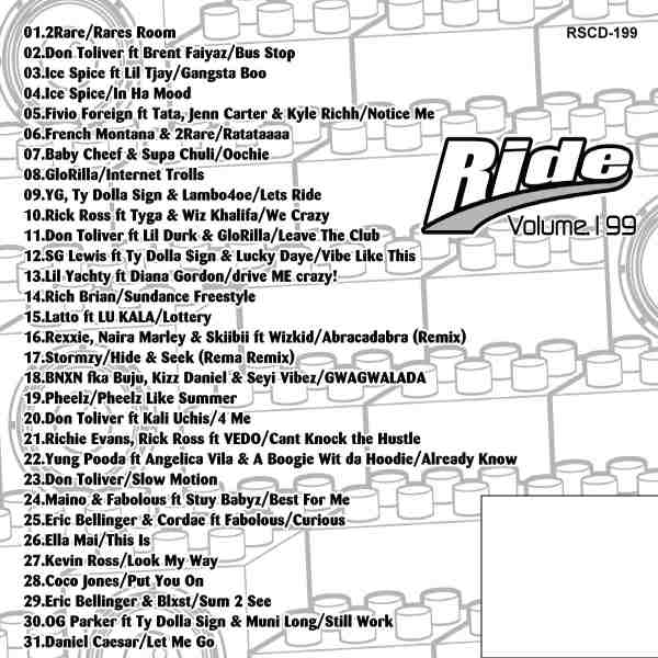 DJ YUMA】RIDE Volume.199 HIP HOP R&B MIX CD ヒップポップ FAST