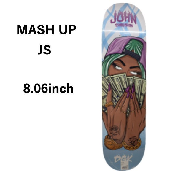 DGK】 ディージーケー MASHUP DECK 8.06/8.1/8.25インチ Skateboard 