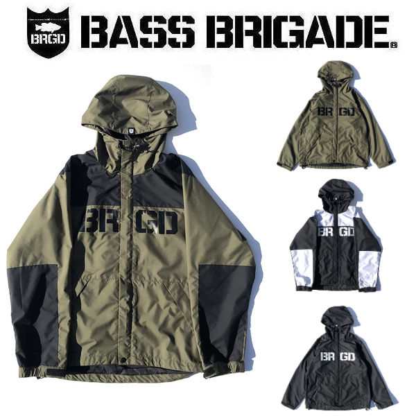 BASS BRIGADEバスブリゲード 秋冬 BRGD LOGO MOUNTAIN JACKET