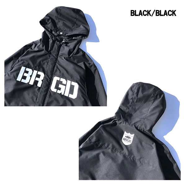 BASS BRIGADE】バスブリゲード 2019秋冬 BRGD LOGO MOUNTAIN JACKET