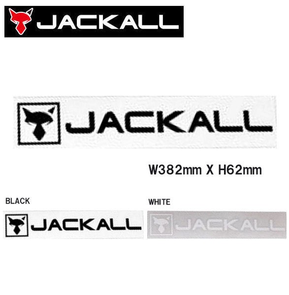 超人気の JACKALL ジャッカル JKカッティングステッカー スクエア L