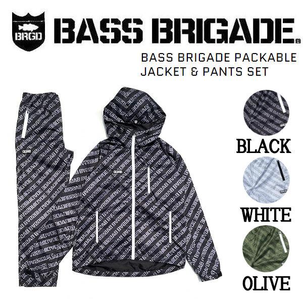 【BASS BRIGADE】バスブリゲード 2021春夏 PACKABLE JACKET & PANTS SET パッカブルジャケット パンツ