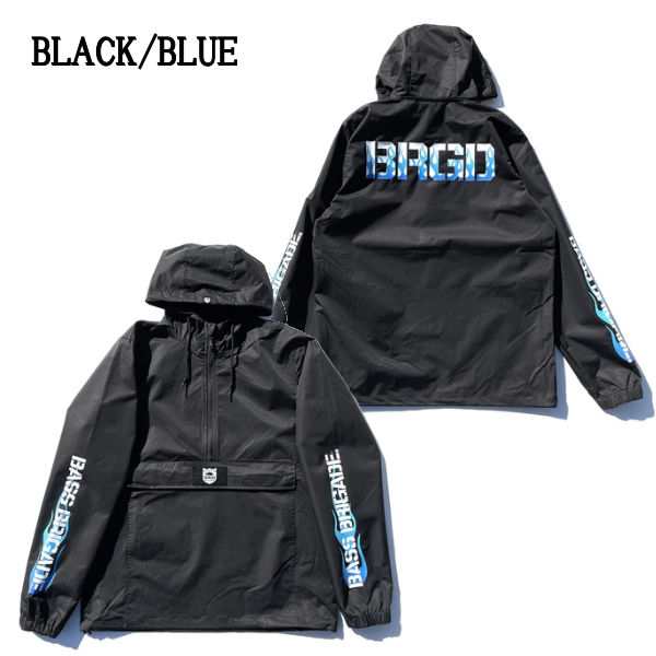 BASS BRIGADE】バスブリゲード 2021春夏 BRGD FLAME ANORAK JACKET 