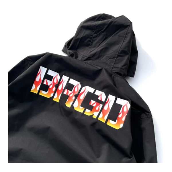 BASS BRIGADE】バスブリゲード 2021春夏 BRGD FLAME ANORAK JACKET 
