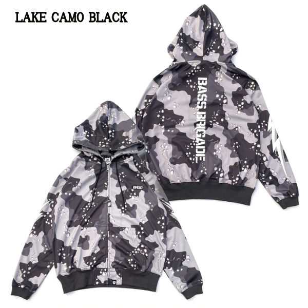 BASS BRIGADE】バスブリゲード 2021春夏 LAKE CAMO DRY FULL ZIP