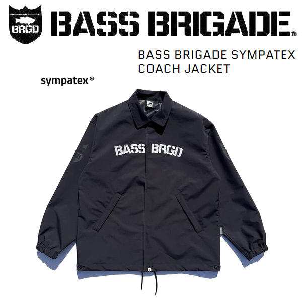 【BASS BRIGADE】バスブリゲード 2022秋冬 BASS BRIGADE SYMPATEX COACH JACKET コーチジャケット  コーチジャケット