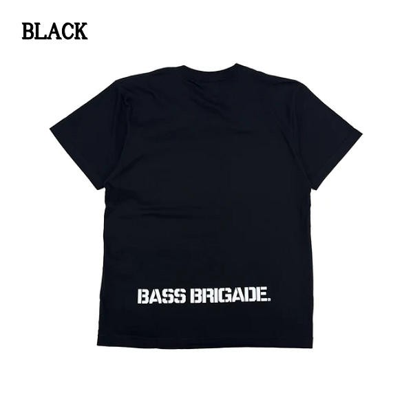 BASS BRIGADE】バスブリゲード 2022春夏 FOUR SHIELD LOGO TEE