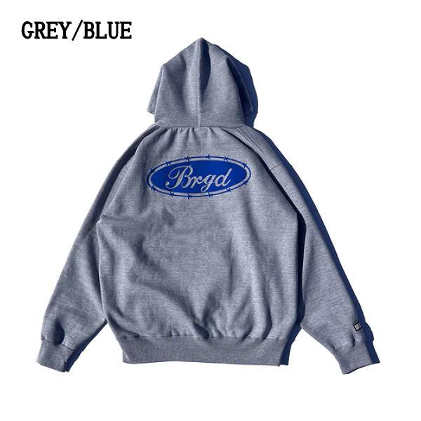 【BASS BRIGADE】バスブリゲード 2023春夏 OVAL BRGD LOGO HOODIE メンズ パーカー プルオーバー アウトドア BASS BRIGADE】バスブリゲード 2023春夏 OVAL BRGD LOGO HOODIE メンズ