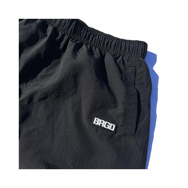 BASS BRIGADE】バスブリゲード 2023春夏 BB SPAWN LOGO NYLON PANTS