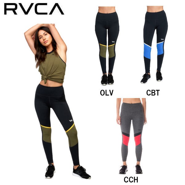 RVCA】ルーカ 2019春夏 VA LEVELS レディース レギンスパンツ ボトムス ...