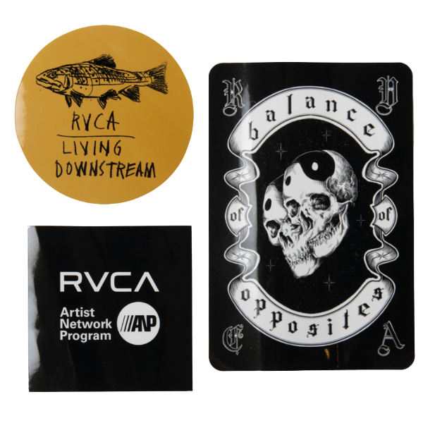 RVCA】ルーカ ANP STICKER PACK アート ステッカー セット サーフィン