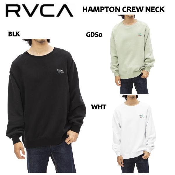 【新作 RVCA】2022秋冬 RVCA メンズ HAMPTON CREW トレーナー スウェット トップス サーフィン スケートボード アウトドア 長袖の通販は 6,270円