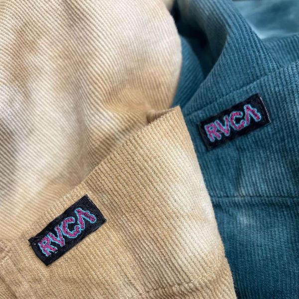 【RVCA】ルーカ 2023春夏 RVCA メンズ BLEACH CORD SS ショートスリーブシャツ 半袖 トップス スケートボード サーフィン RVCA】ルーカ 2023春夏 RVCA メンズ BLEACH CORD SS ショート