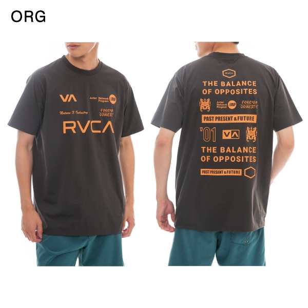 RVCA SPORT メンズ ALL BRAND SS Ｔシャツラッシュガード