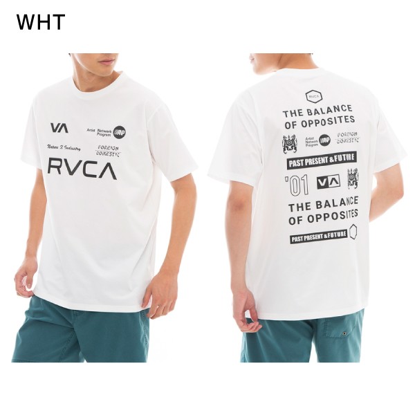 RVCA SPORT メンズ ALL BRAND SS Ｔシャツラッシュガード