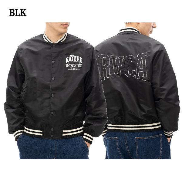 【RVCA】ルーカ 2024秋冬 メンズ BALANCE JACKET スタジアムジャケット アウター カジュアル ストリート_1